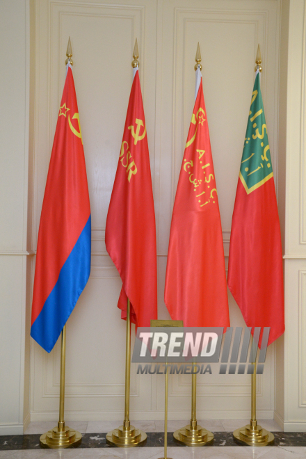 Museum of the National Flag. Azerbaijan, Nov.09, 2015 
